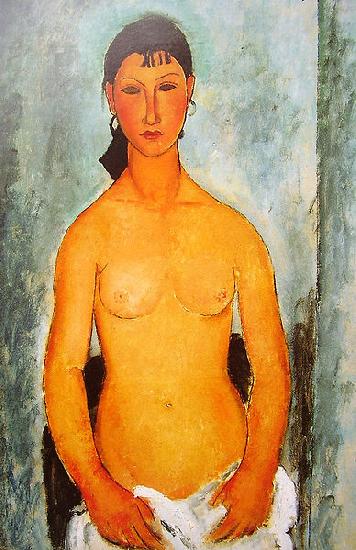 Amedeo Modigliani Stehender Akt oil painting picture